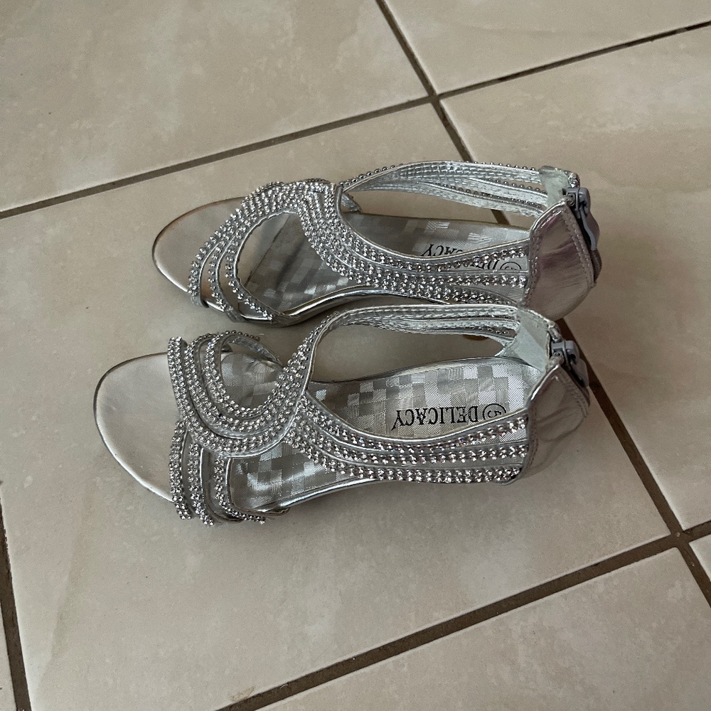 Rhinestone heels